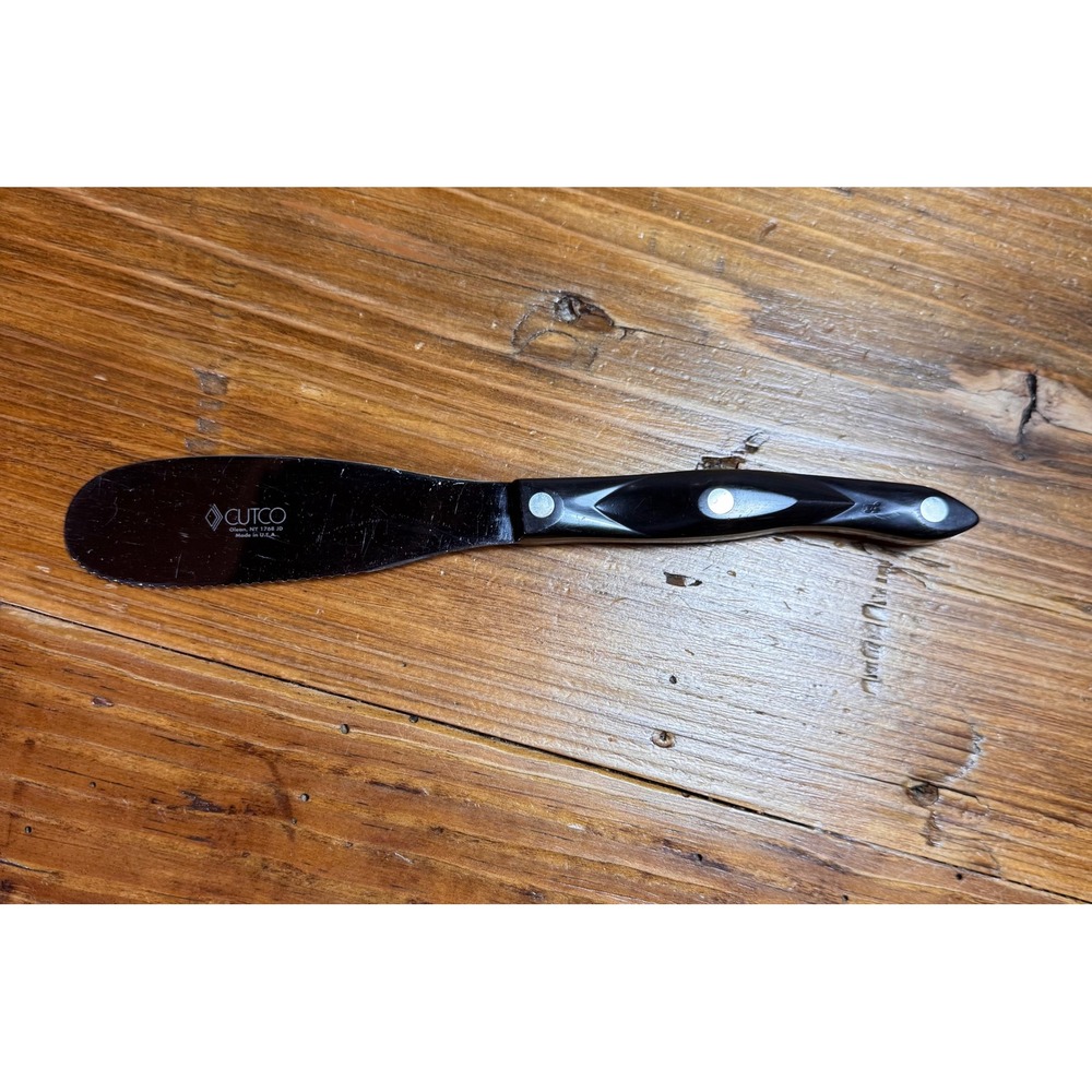 Cutco Spatula Spreader Knife 1768C 10" Serrated Edge Flexible Stainless Steel